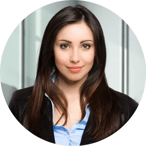 Smiling businesswoman